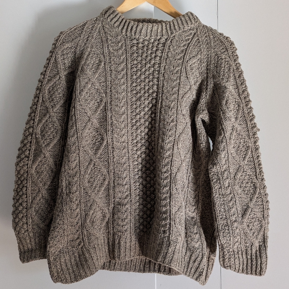 Handknit Cornel Irish Knit Sweater
